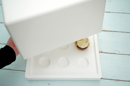 Preview: Tortenbox bis 27 cm ohne Zwischenteil